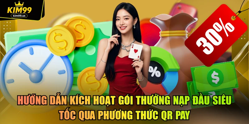 Hướng dẫn kích hoạt gói thưởng nạp đầu siêu tốc qua phương thức QR Pay